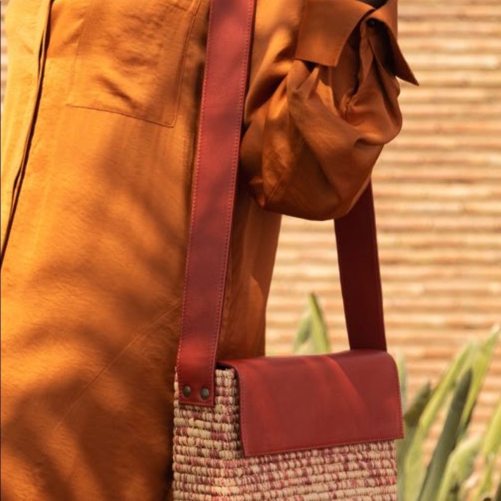 Moroccan Rafia handmade bag New